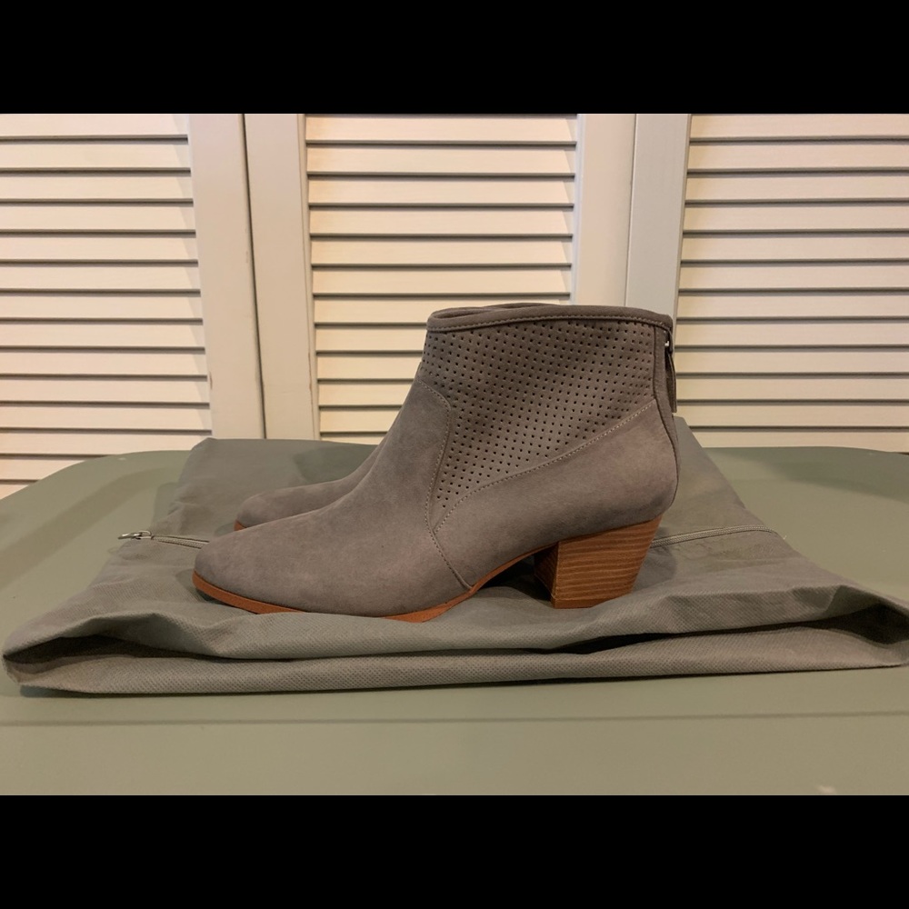 Grey booties